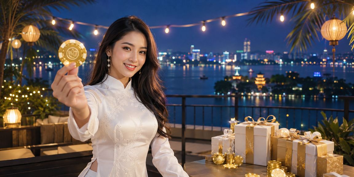 Người dùng Hà Nội tham gia cá cược trực tuyến trong trang phục áo dài truyền thống